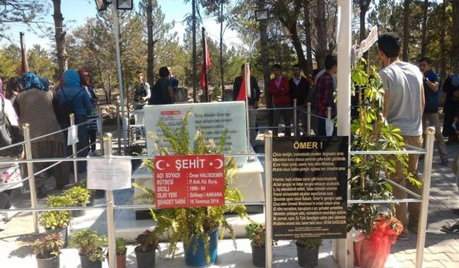 Acıgöl Belediyesi - ŞEHİT ÖMER HALİSDEMİR'İ ZİYARET ETTİK